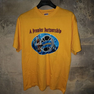 Vintage Blockbuster Video x Coca-Cola Promotional T-shirt - XL